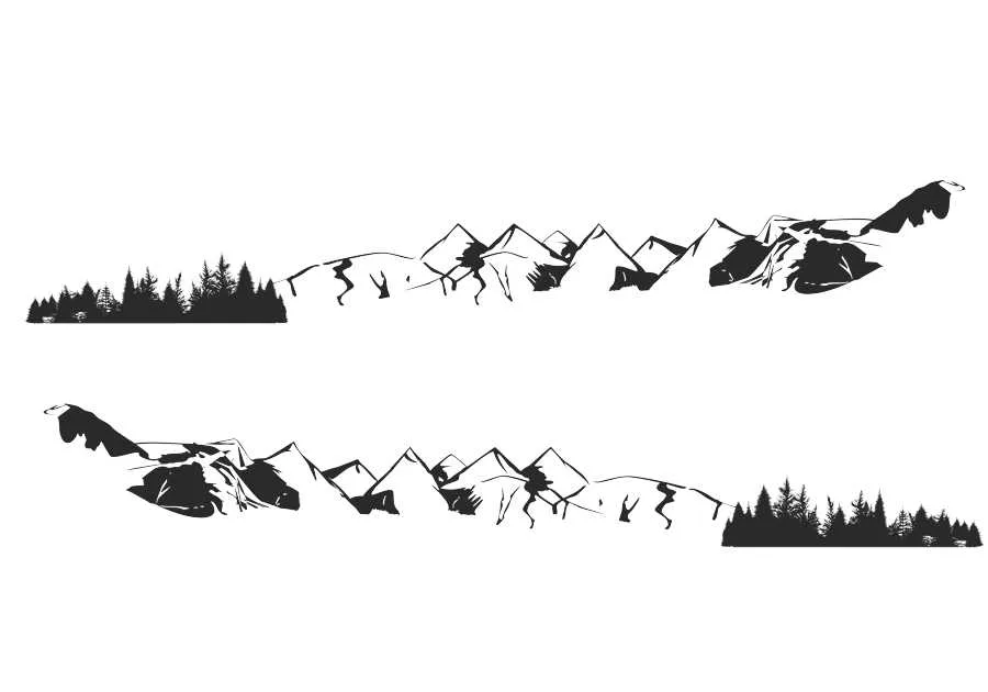 Mountain & Trees - Image 2