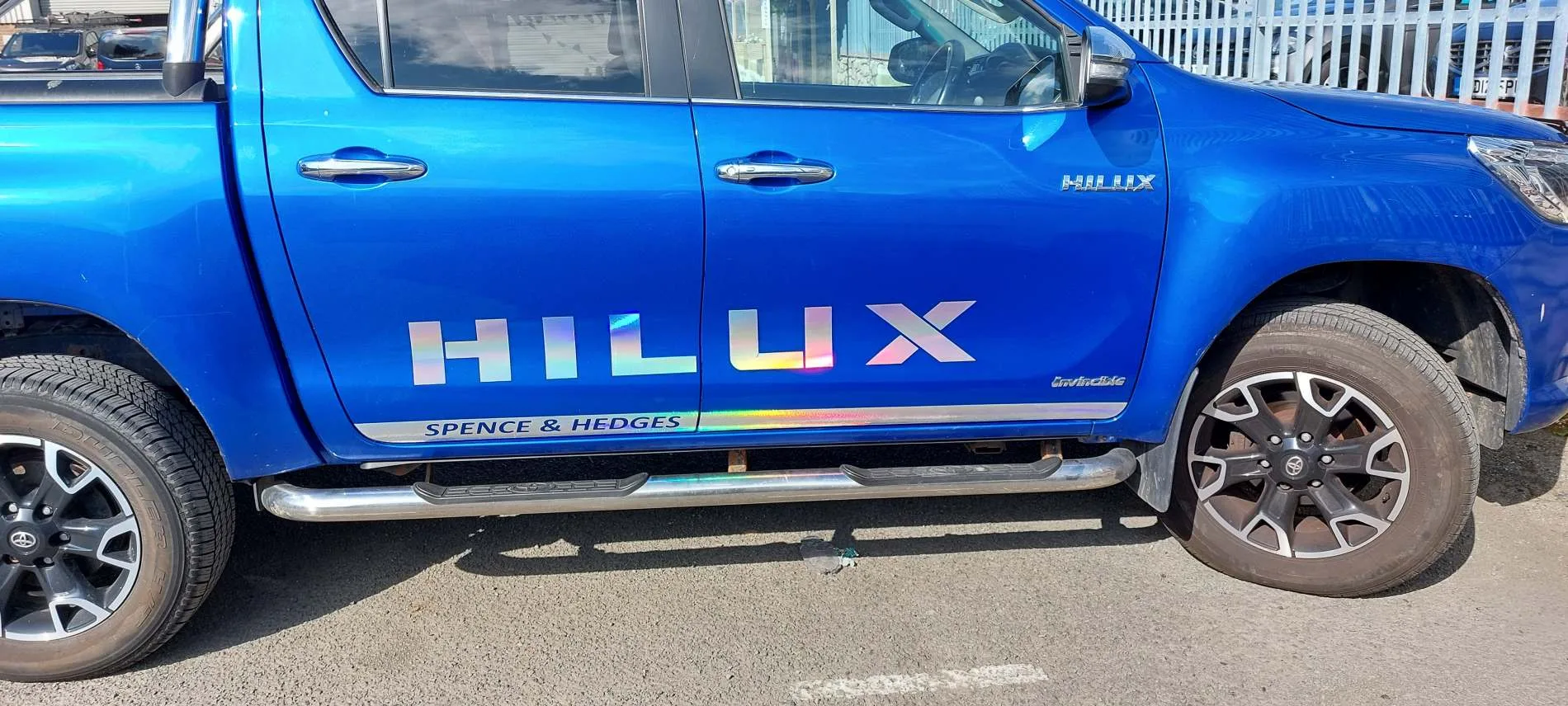 Toyota Hilux side graphics - Image 4