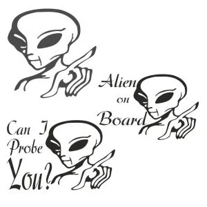 "Alien" graphic
