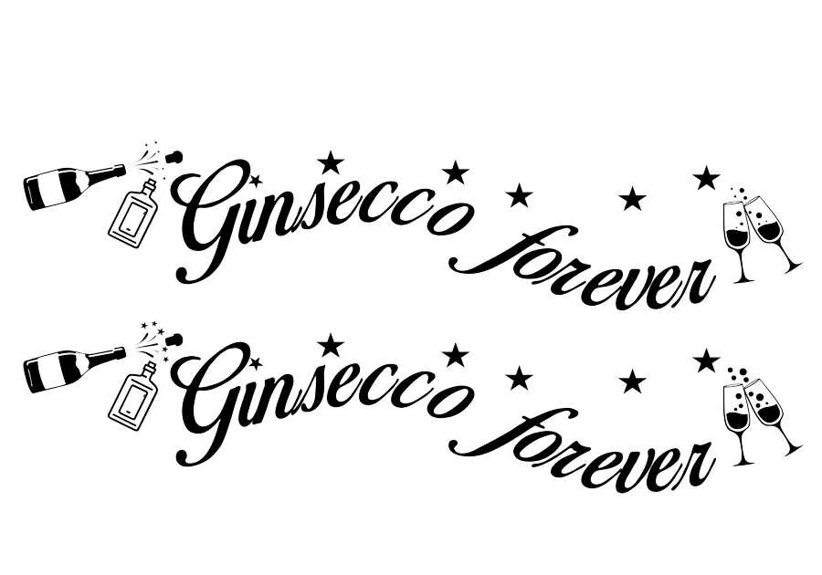 "Ginsecco Forever" graphic