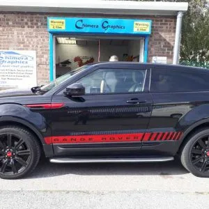 Range Rover Side Graphic