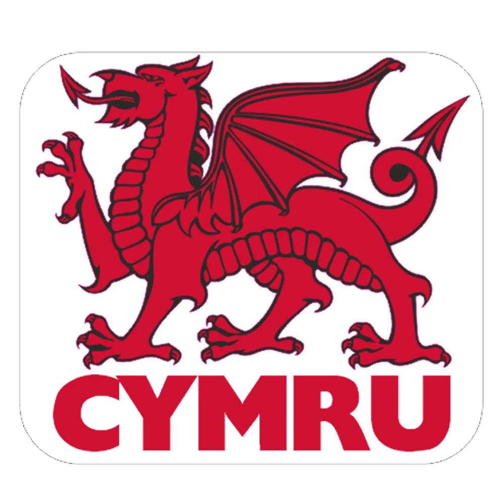 Wales/Cymru Dragon car sticker - Image 3