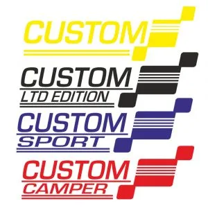 Ford "Custom" graphic