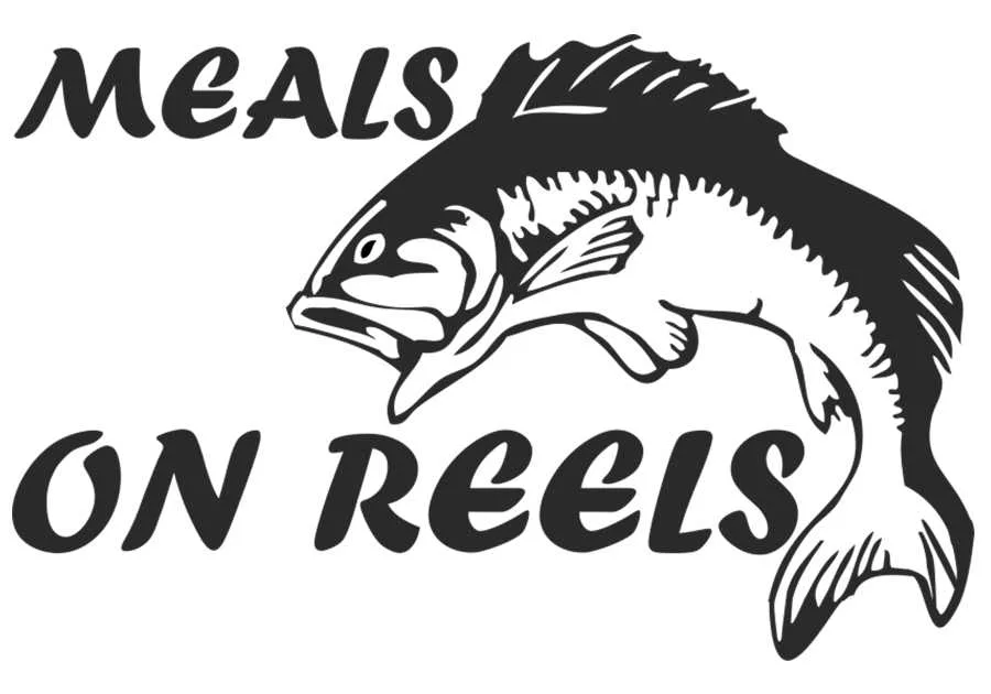 "Meals on Reels" Bumper Sticker