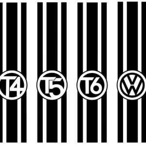 "VW Bonnet Stripe" Graphic