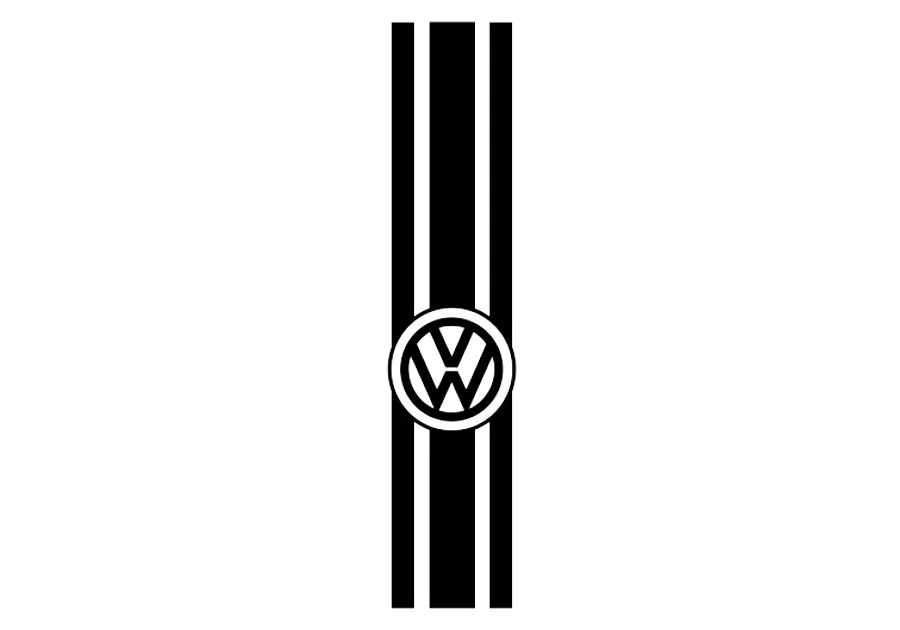 "VW Bonnet Stripe" Graphic - Image 2