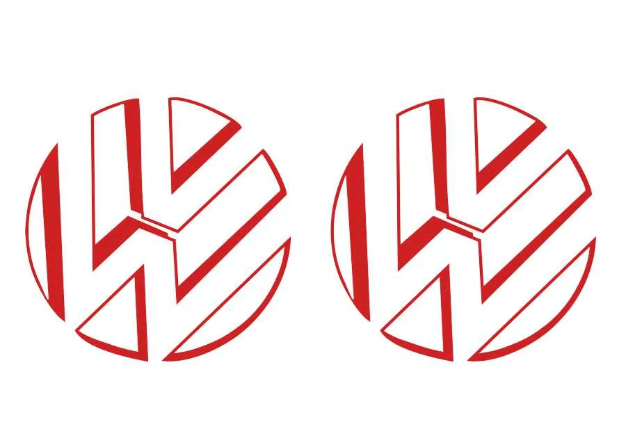 "VW"  round panel graphic - Image 5